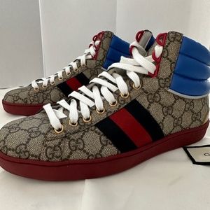 Gucci Ace GG High Top ‘blue